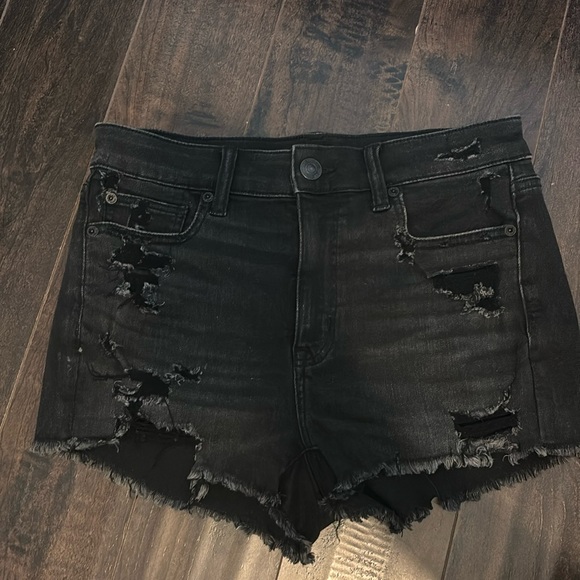 AE Hi-Rise Shortie Next Level Stretch Shorts - Picture 1 of 2